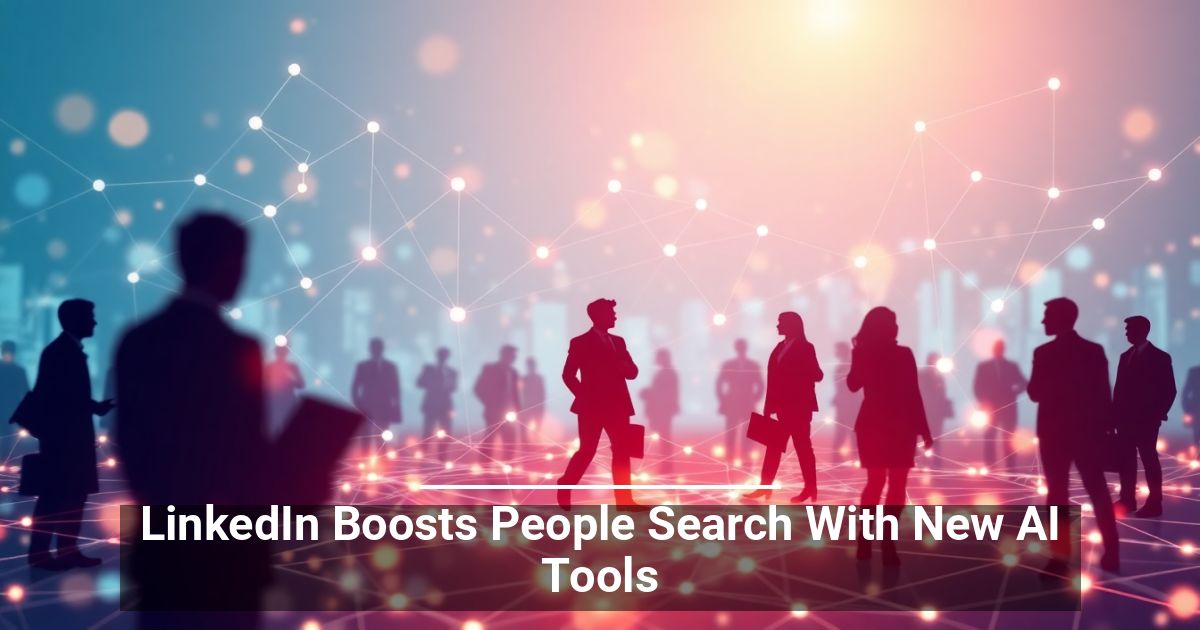 LinkedIn Boosts People Search With New AI Tools
